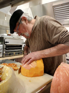 ¨Préparation de la soupe saintélyon au Capriccio